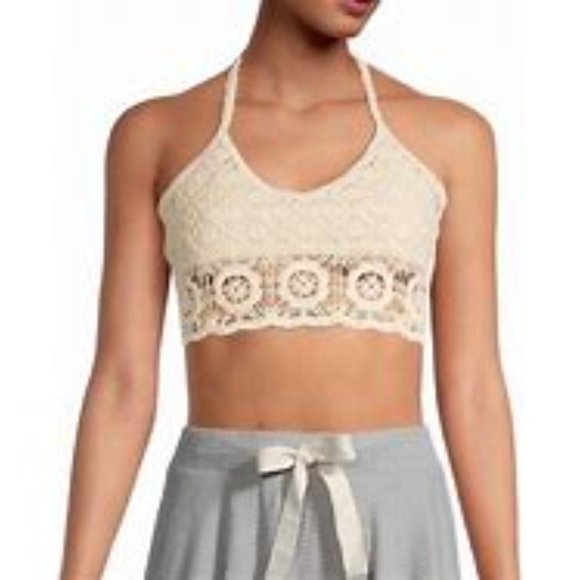 Free People Sydney Crochet Bralette - Luna - Picture 6 of 13